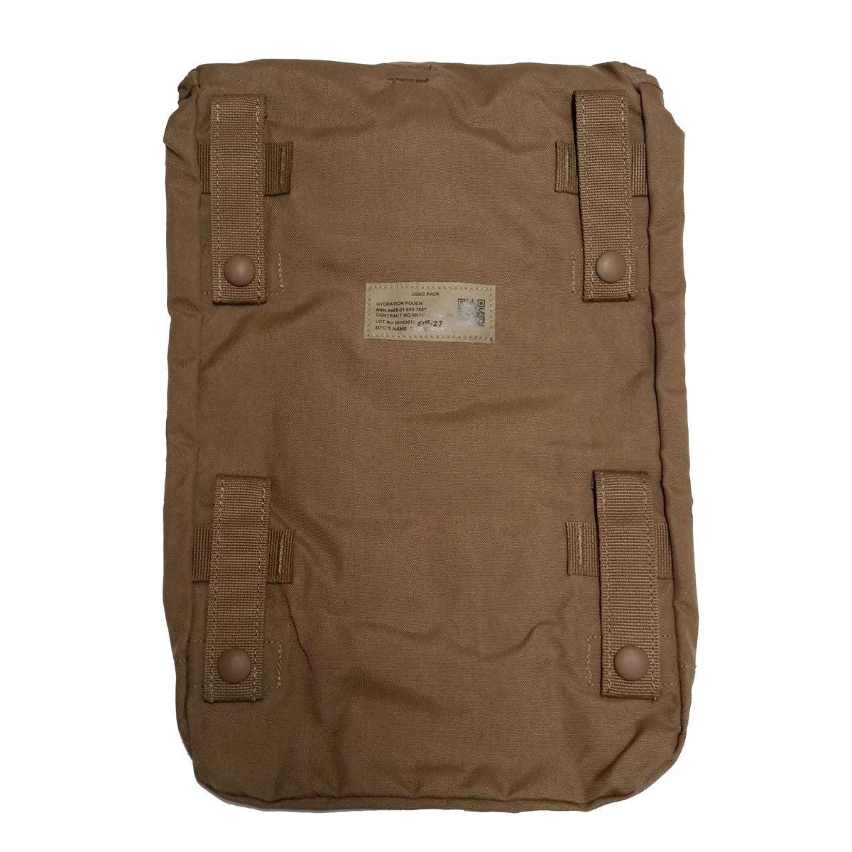 Hydration Pouch GI USMC FILBE MOLLE - New - NSN: 8465-01-600-7887