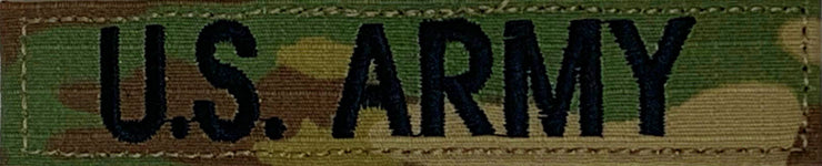 U.S. ARMY Branch Tape OCP Multicam with BLACK Thread