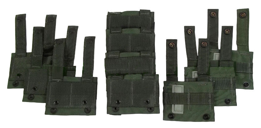 Olive Drab Green ALICE Clip Adapters - Choose from 1, 5, or 10 Pack