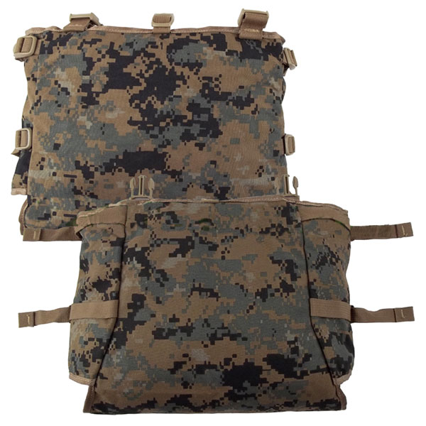 ILBE Removable Radio Pouch measures 12 inches tall and 14 inches across.
