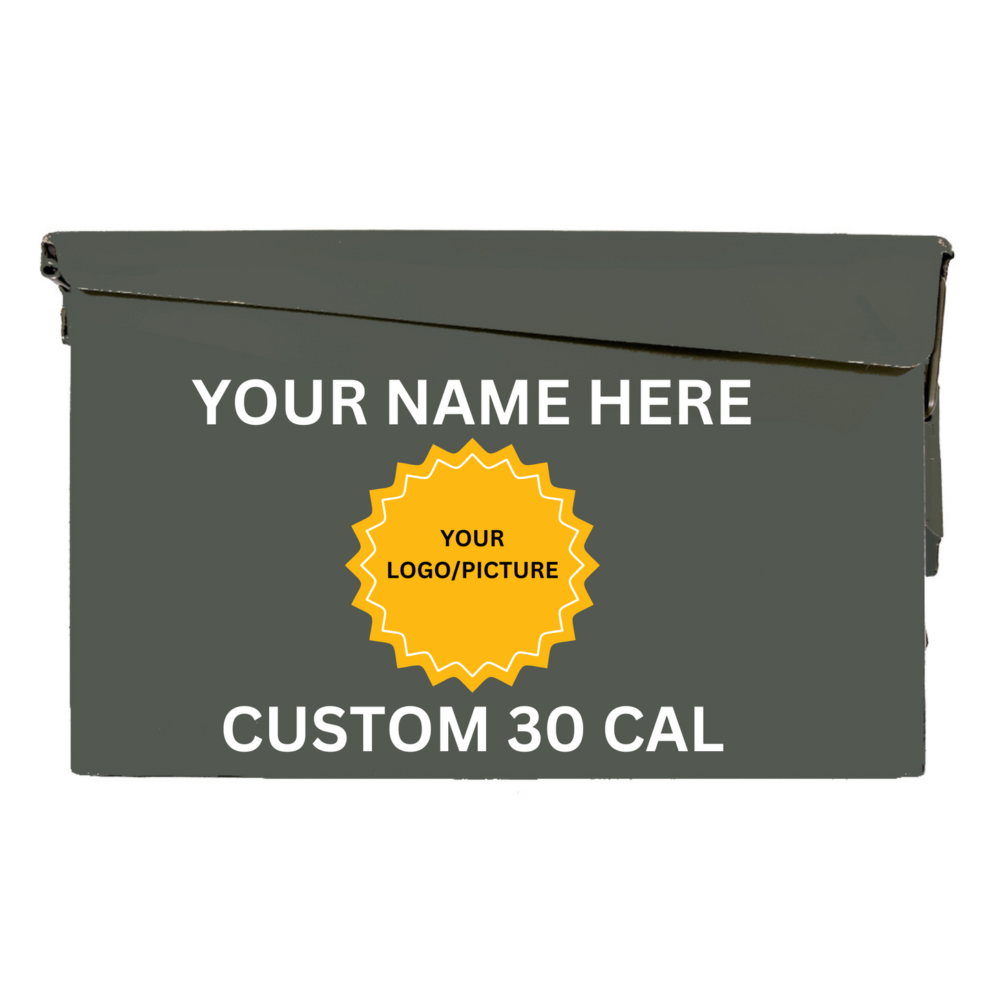 Personalized 30 Cal Ammo Can