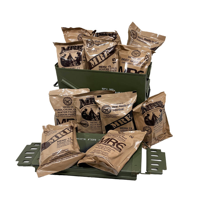M582/M592 (30mm) Ammo Can and 2025 MRE Combo