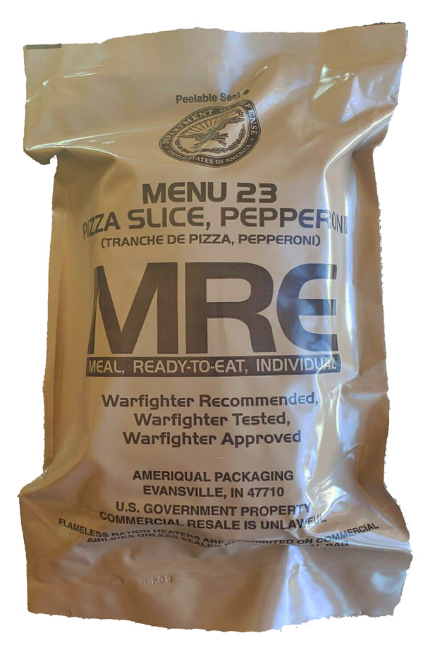 MRE Single Meals are energy packed