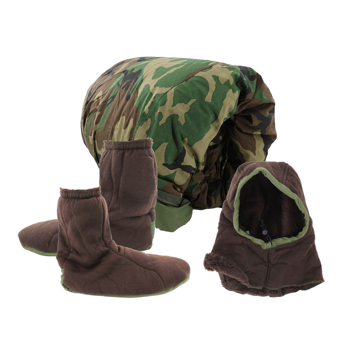 Extreme Cold Weather Sleeping Bag w/Boots & Hood