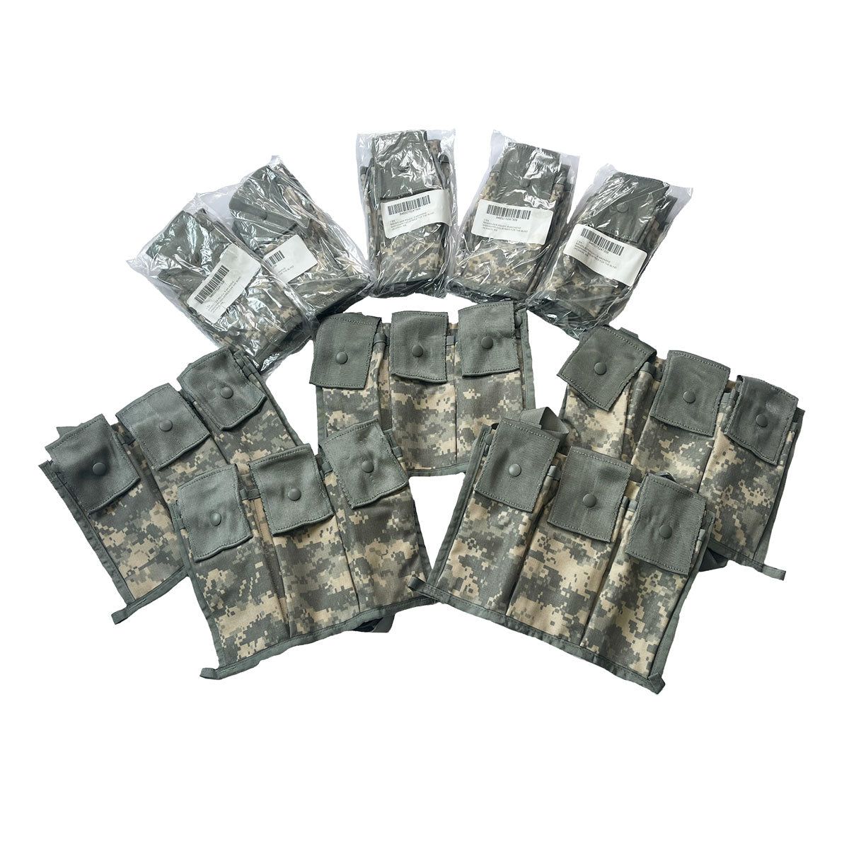 10 Pack MOLLE II Bandoleer ACU Digital - New - NSN: 8465-01-524-7309