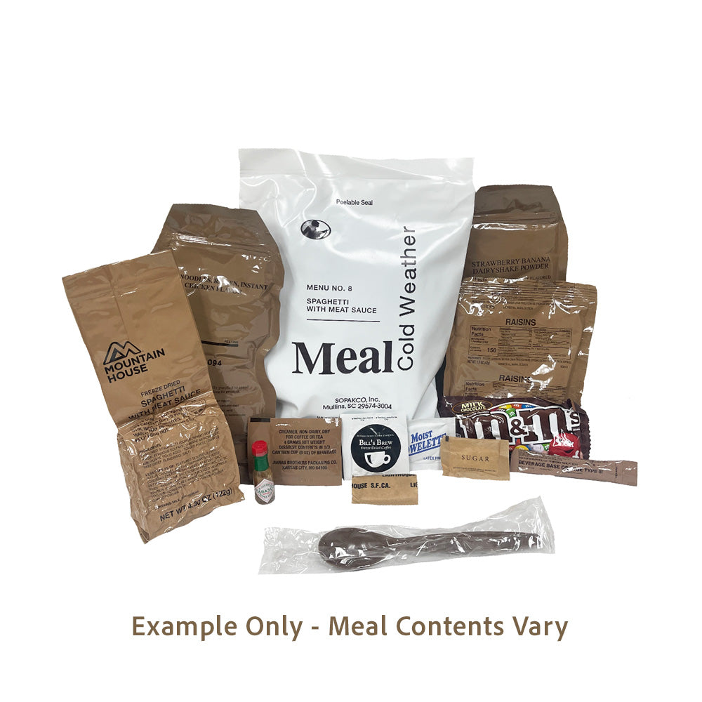 Cold Weather Mre Contents