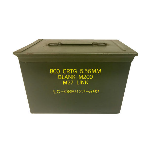 Fat 50 Cal Ammo Can Used Grade 1 - NSN: 8140-01-252-4290
