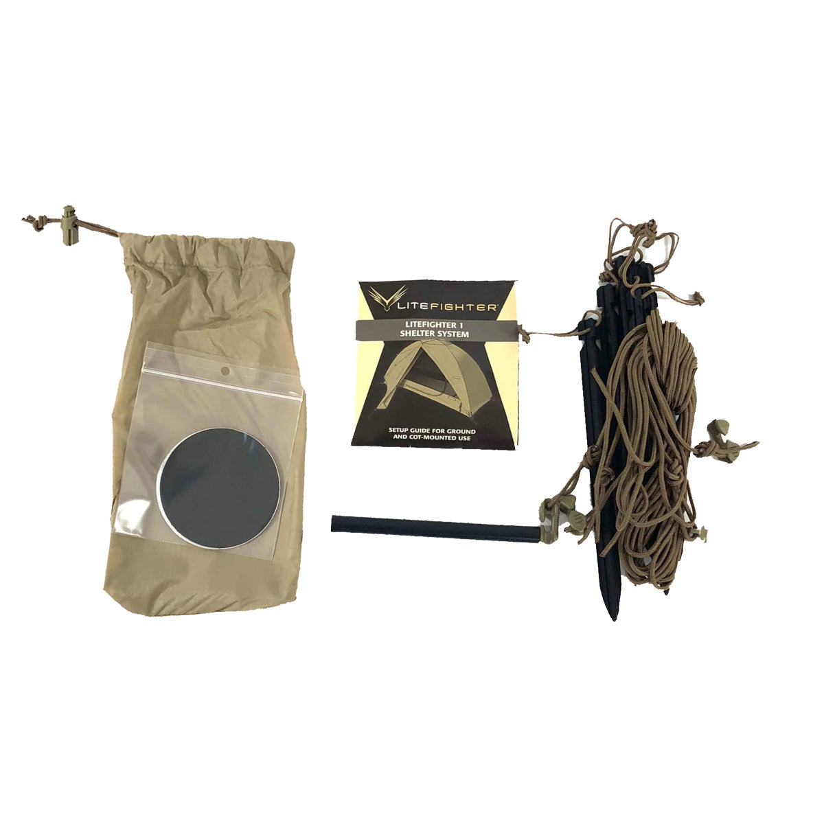 USGI Litefighter One Individual Shelter System - OCP