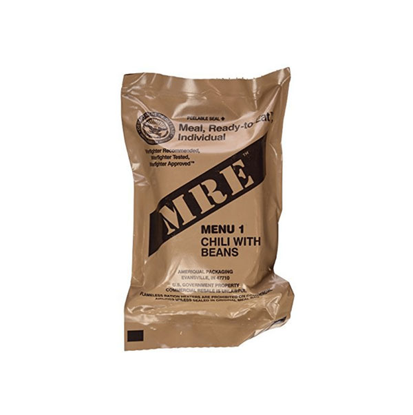 Military Mre Single Meal Inspection Date 2025 Or Newer 