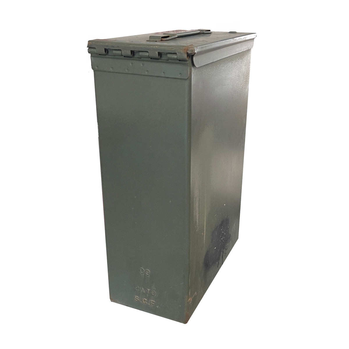 This PA-70 ammo can is commonly used to hold 840 rounds of 5.56 ammo
