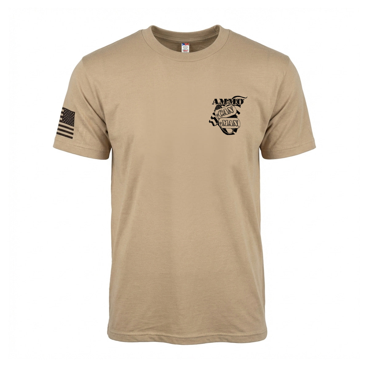 Ammo Can Man USGI Custom T-Shirts. Choose Veteran Bull Sheep