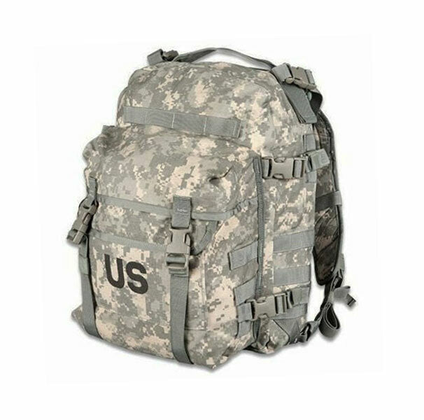 Military MRE Case Certified Insp Date May 2025 or Newer & Used Like New ACU Assault Pack - Combo!
