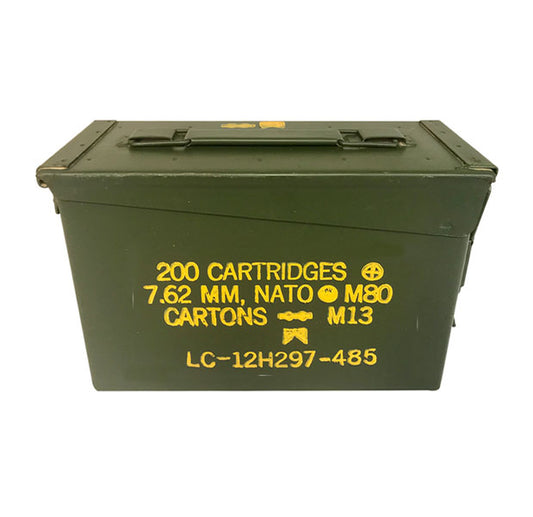 Used 30 Cal Ammo Can Grade 1 - NSN: 8140-00-828-2938