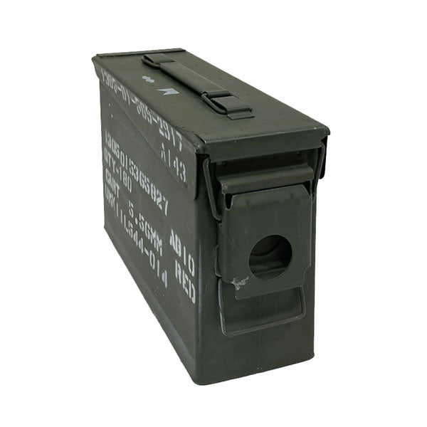 Used 30 Cal Ammo Cans Grade 2 - NSN 8140-00-828-2938