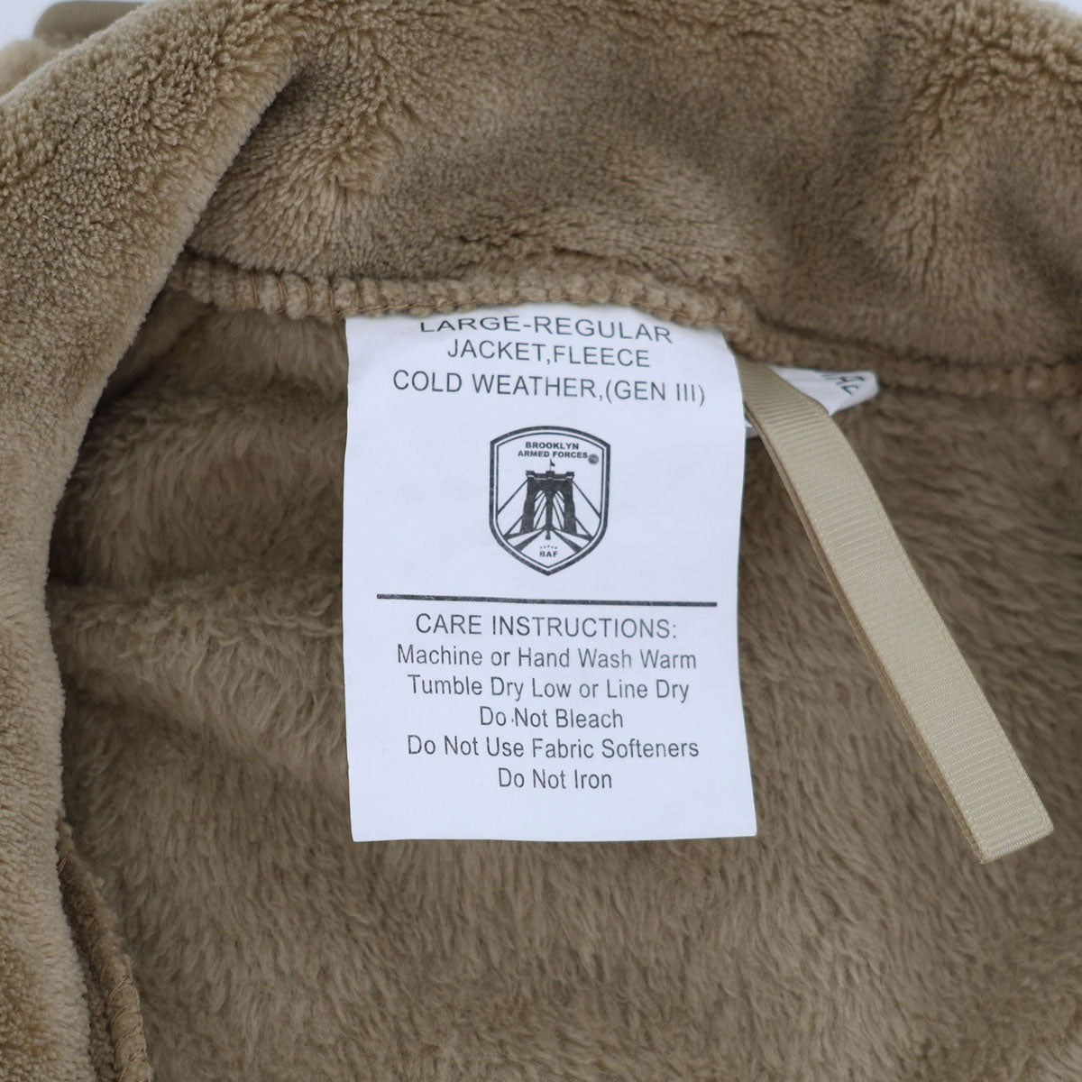 BAF 499 Fleece U.S. Military Level 3 ECWCS Gen III Jacket