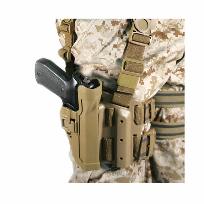 Blackhawk L2 SERPA Tactical Holster and Leg Rig, Beretta 92/96/M9/M9A1 - New - NSN:1095-01-533-3009