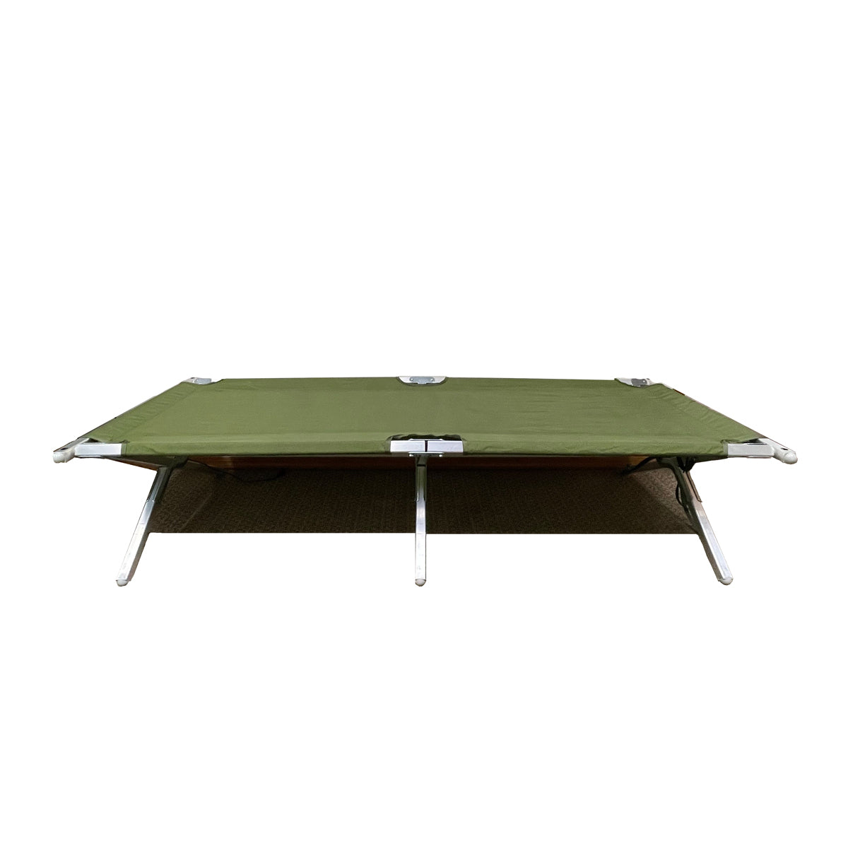 US Military Issue Compact Lightweight Foldable Aluminum Sleeping Cot or Complete Kit