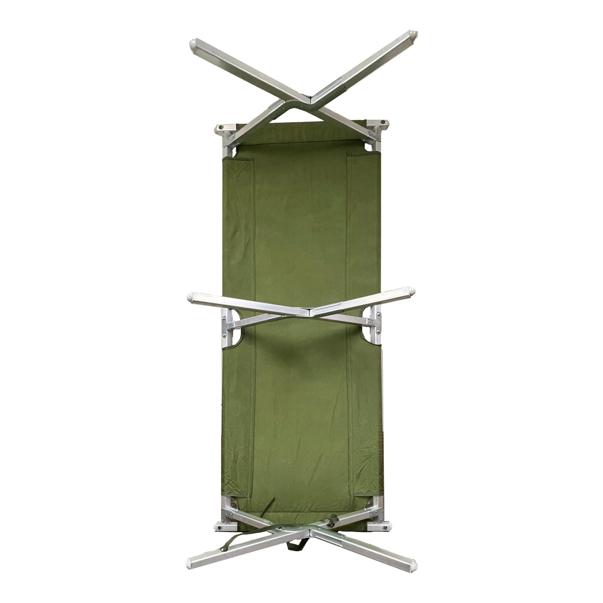 US Military Compact Lightweight Foldable Aluminum Sleeping Cot - NSN: 7105-00-935-0422