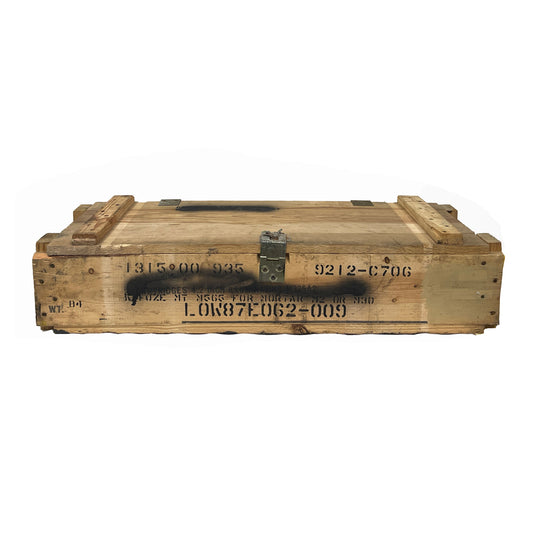 Wooden Artillery Crate  75mm- 15mm