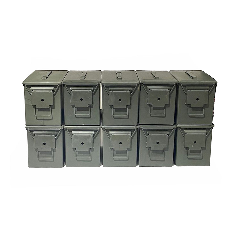 Fat 50 Cal Ammo Cans 10 pack