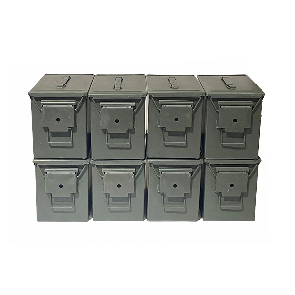 Fat 50 Cal Ammo Cans 8 pack