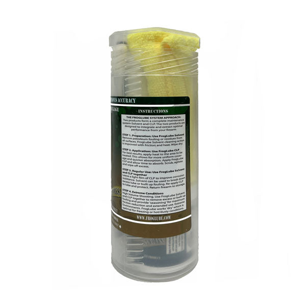 FROGLUBE® Weapons Care System Package Label - New