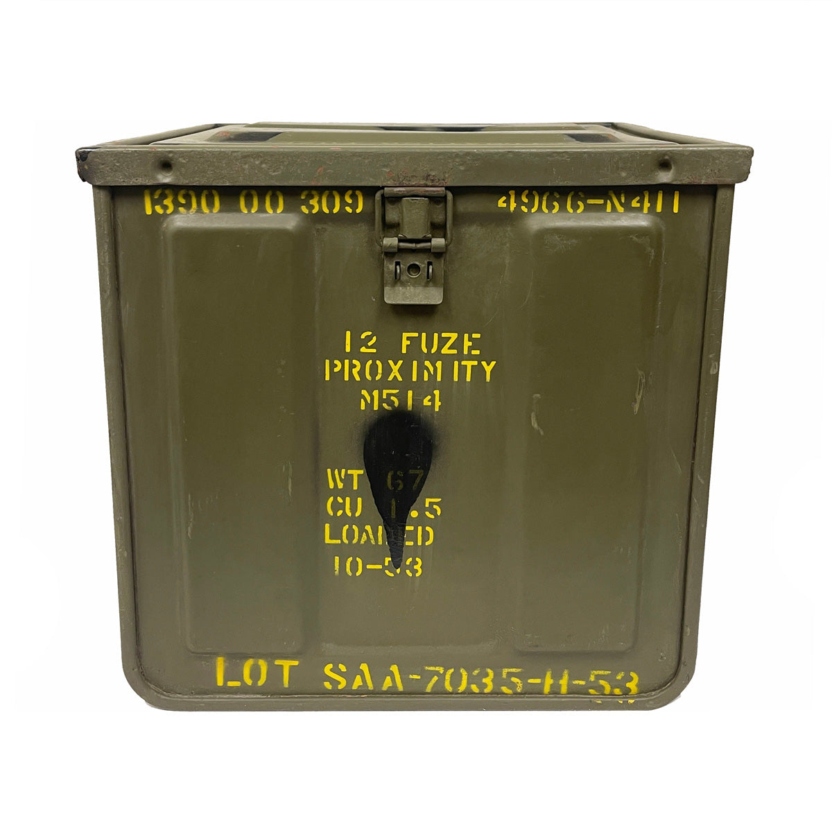 Containers for 12 Fuze Proximity M514 Grade 2