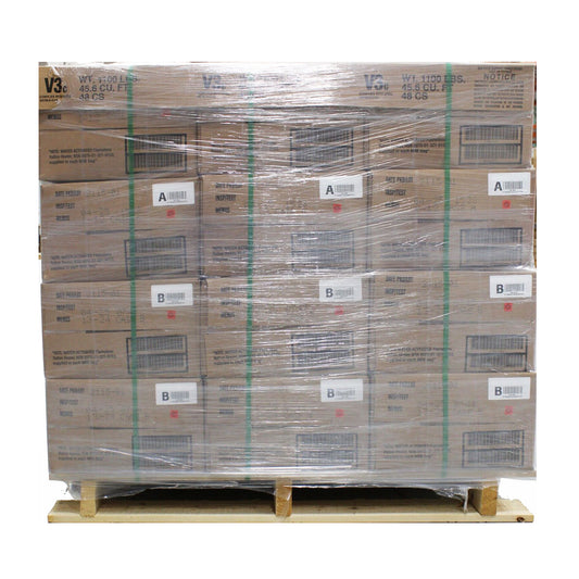 Military MRE Pallet. Mres are intended to last for extended periods of time