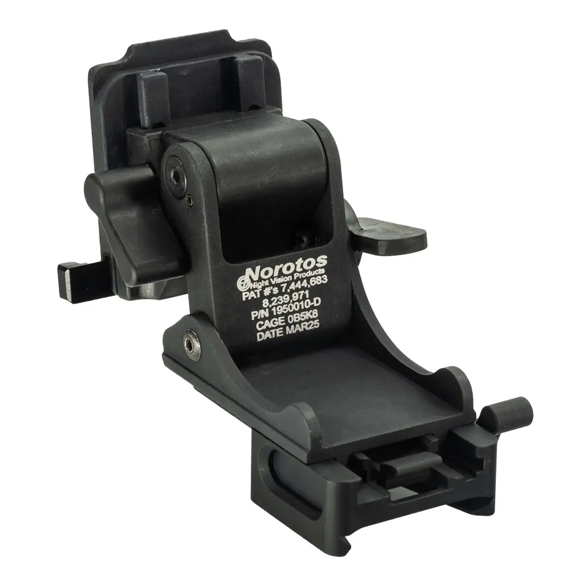 NVG Helmet Rhino Mount II 1955010-2 Titanium ACH Mount - Norotos