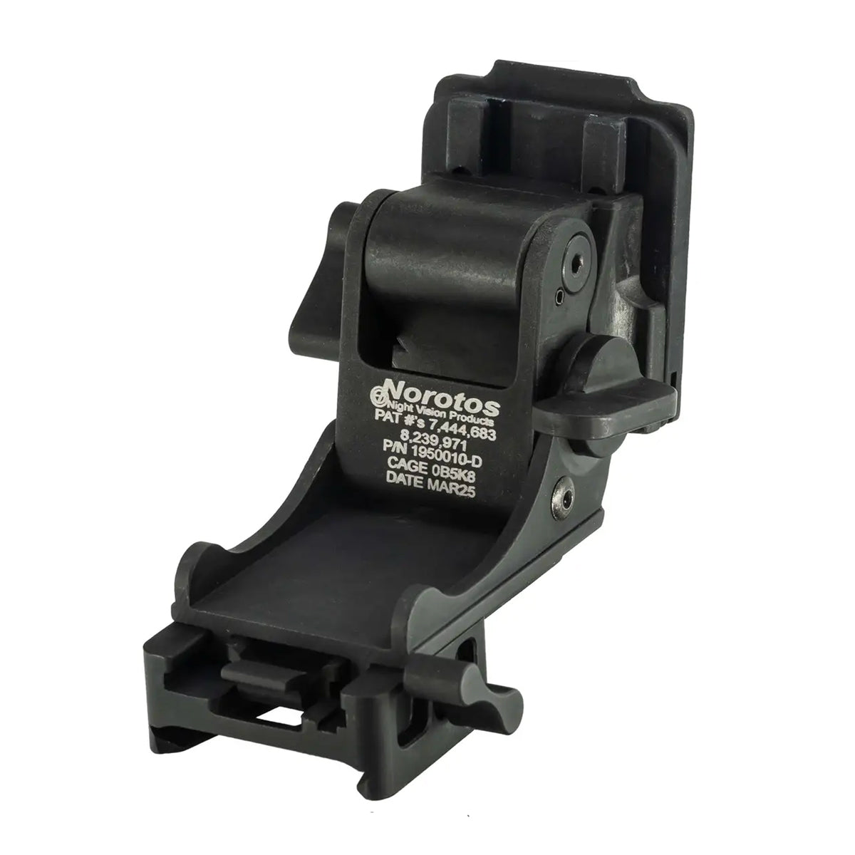 NVG Helmet Rhino Mount II 1955010-2 Titanium ACH Mount - Norotos