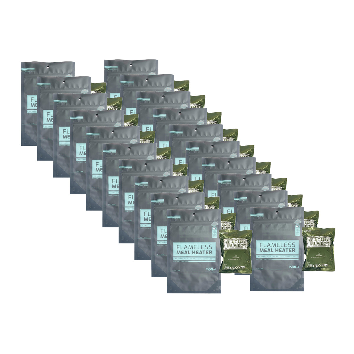 NXH® Flameless Ration and Heating Element - 20 Pack