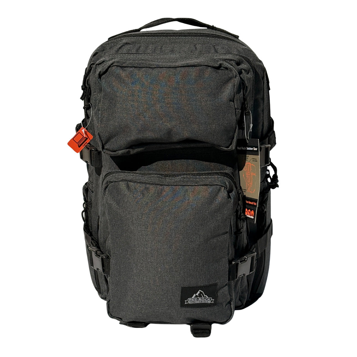 Red Rock Outdoor Gear Large Urban Assault Pack - Charcoal or Grey