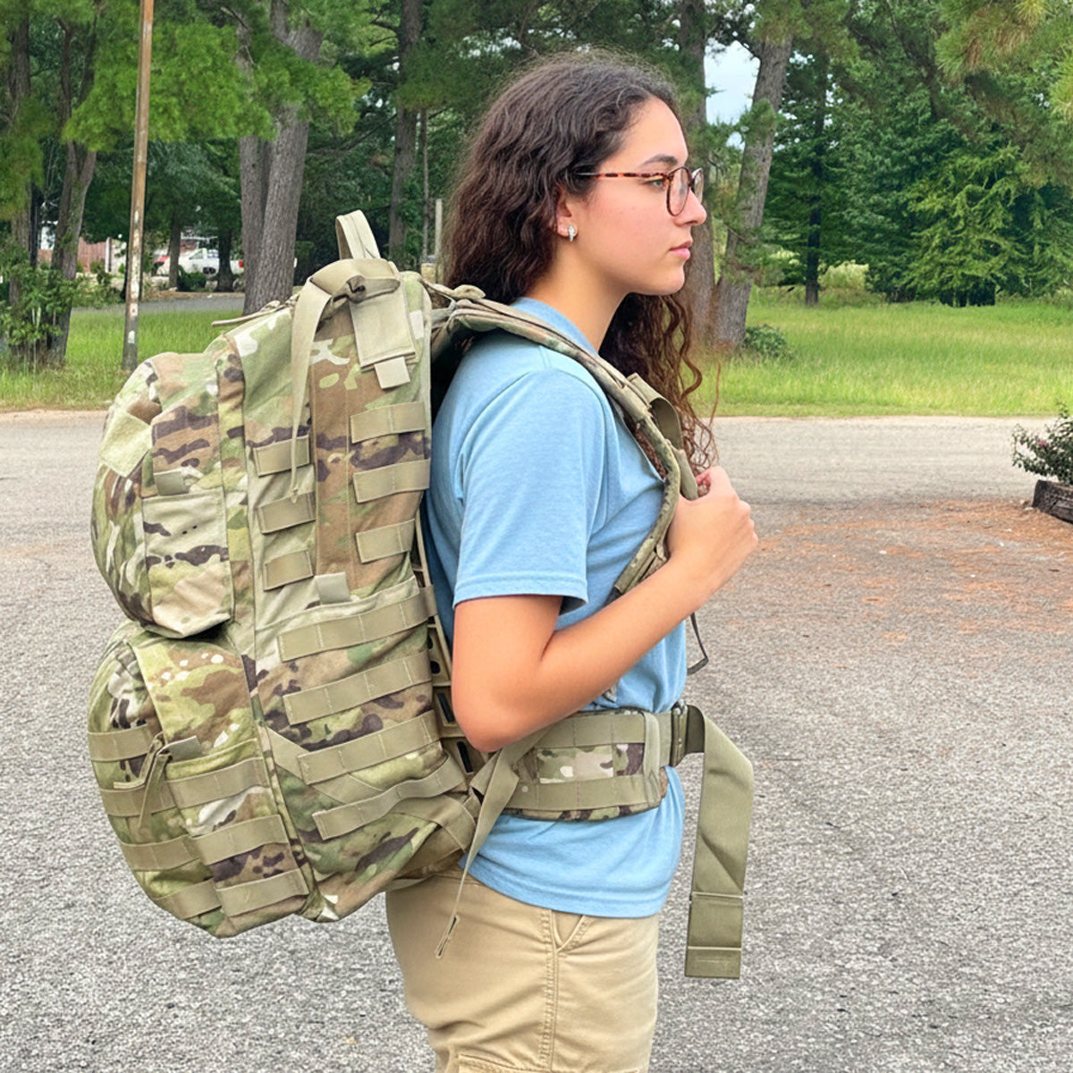USGI OCP/Multicam Molle II OCP Medium Rucksack Backpack Complete Assembly - Previously Issued