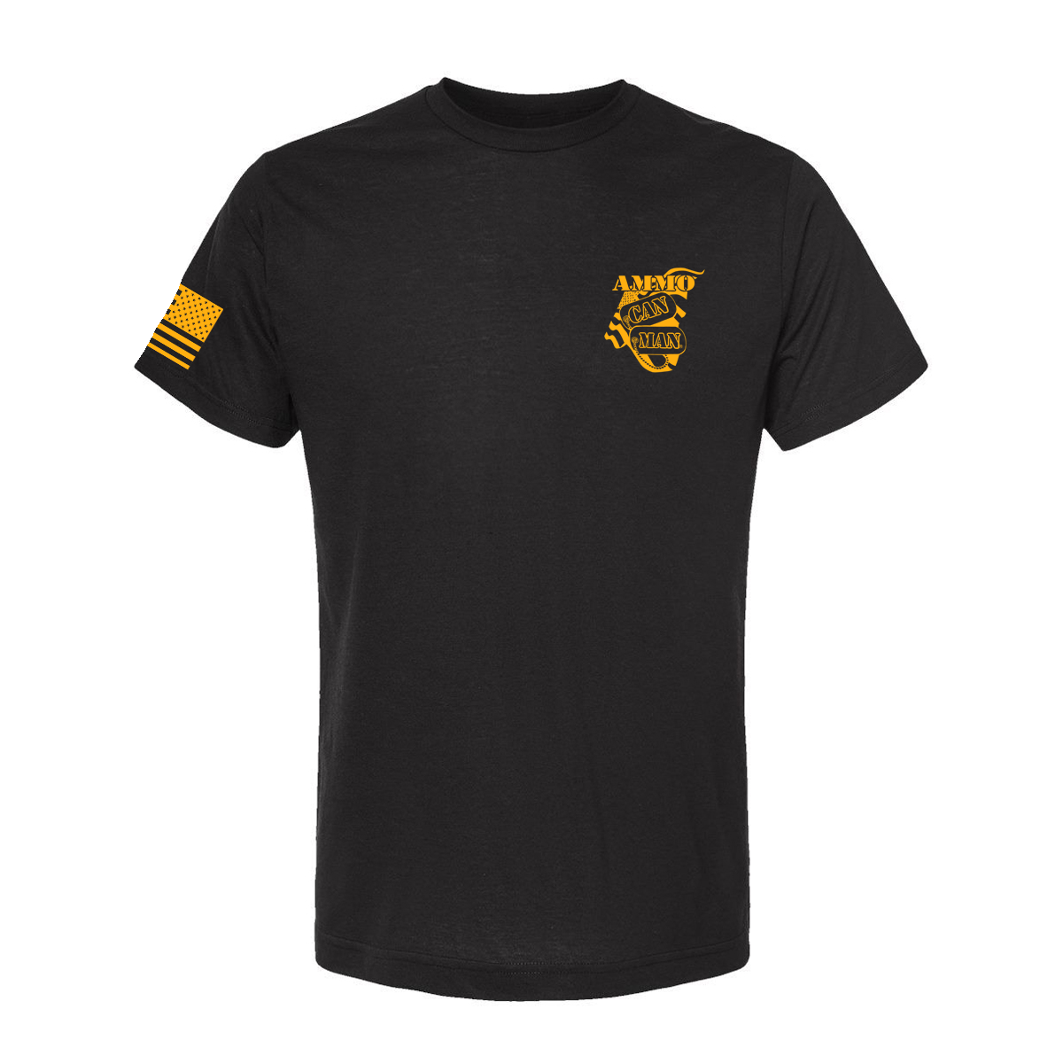 T-SHIRT "COME AND TAKE IT" - BLACK Poly-Rich T-Shirt