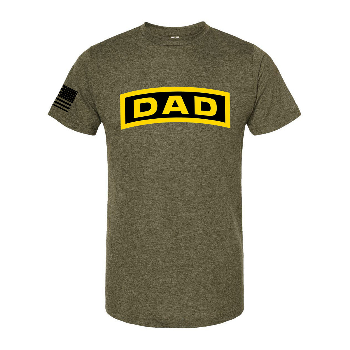 T-SHIRT "DAD BADGE" - Poly-Rich T-Shirt