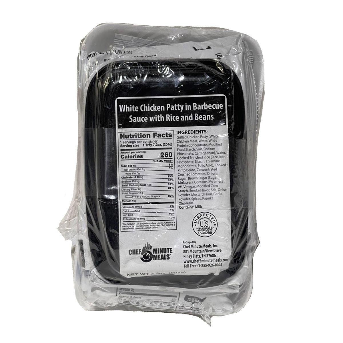 1 CASE OF 5 MINUTE CHEF MEAL