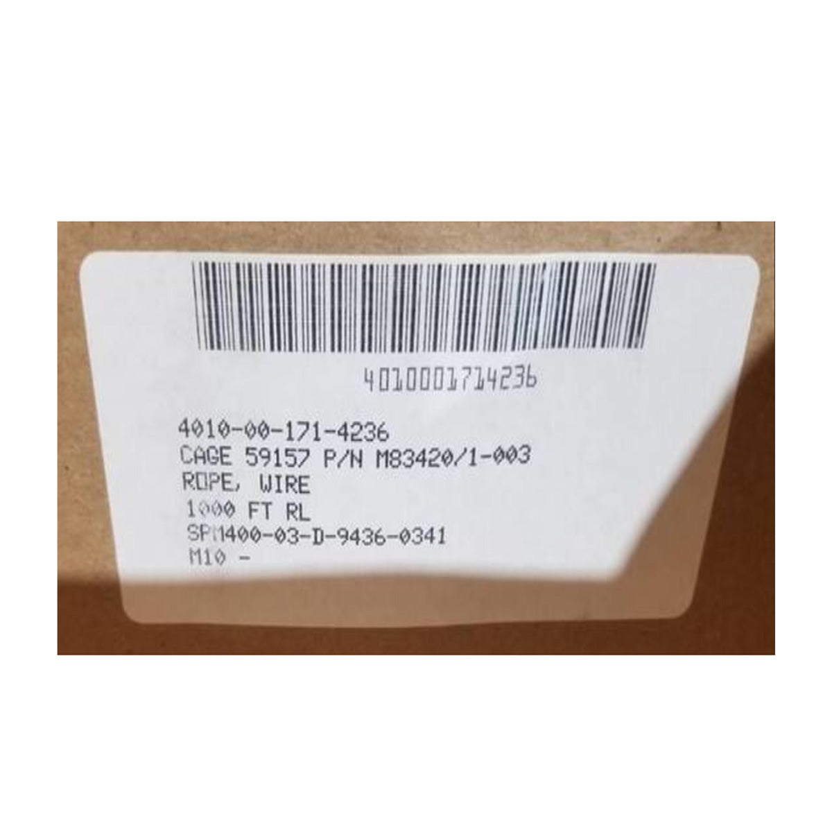 USGI Wire Rope 1/8 x 1000 ft Spool