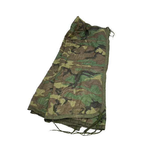 Woodland Woodland Camouflage Poncho Liners - Used Good - NSN: 8405-00-889-3683