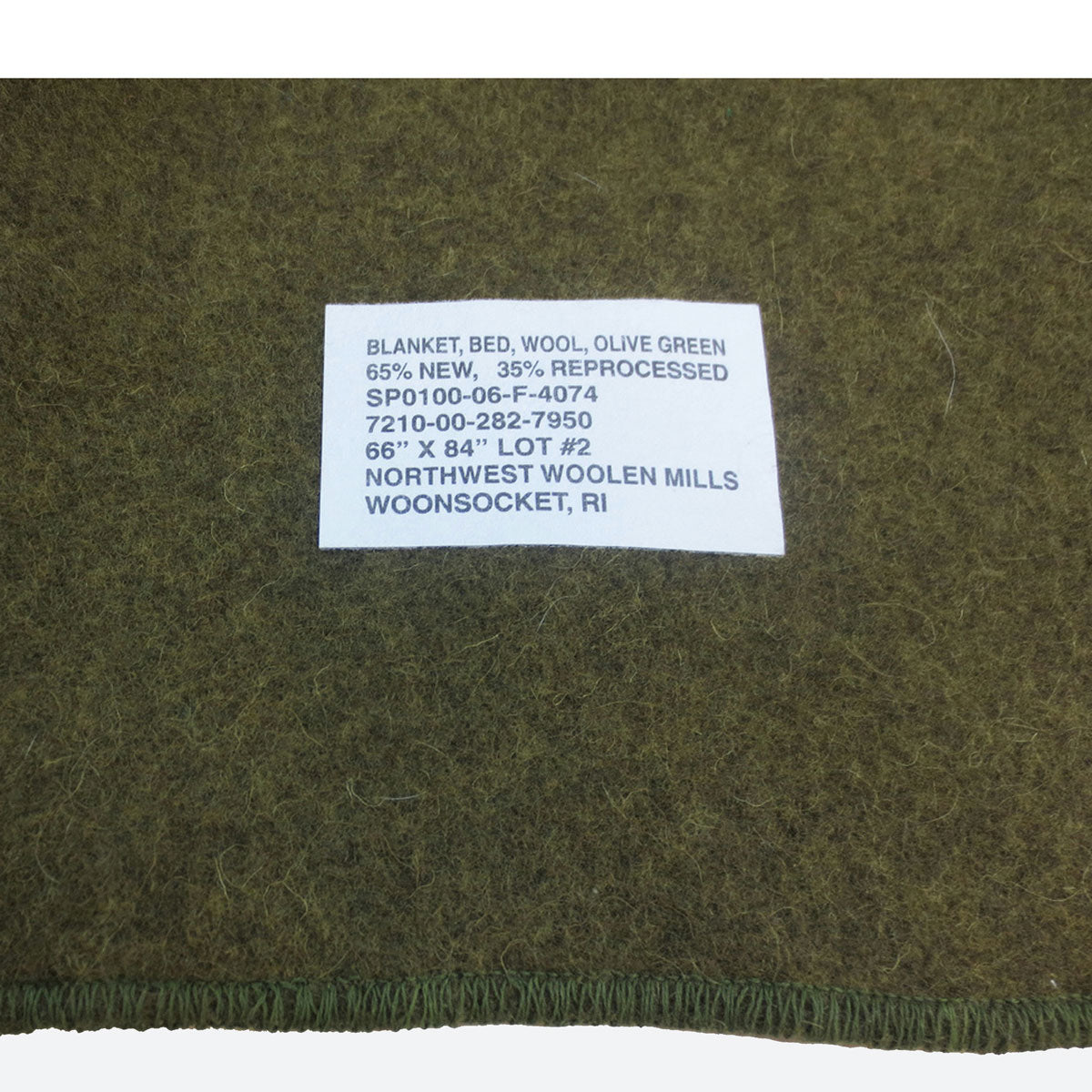 Authentic U.S. Issue Wool Blanket