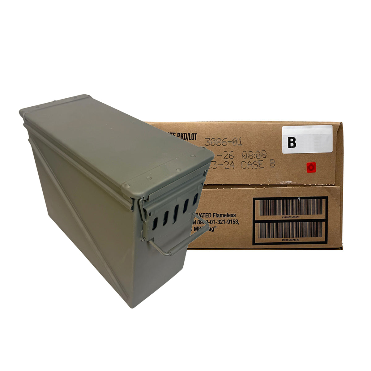 M548 (20mm) Surplus Ammo Cans and 2026 MRE Combo