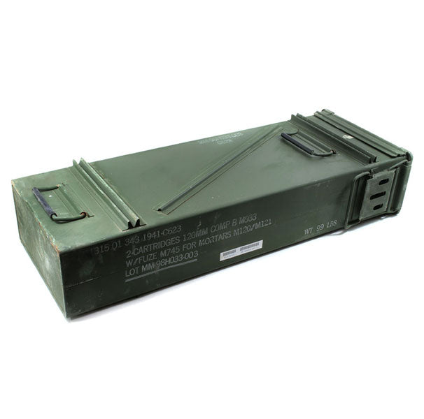 120mm Surplus Ammo Can Grade 1 - NSN: 8140-01-380-5857