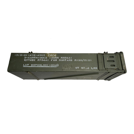 120MM Military Surplus Ammo Cans
