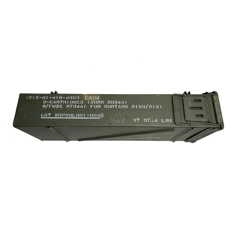 120MM Military Surplus Ammo Cans | Ammo Can Man