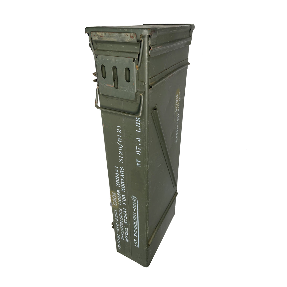 120MM Military Surplus Ammo Cans