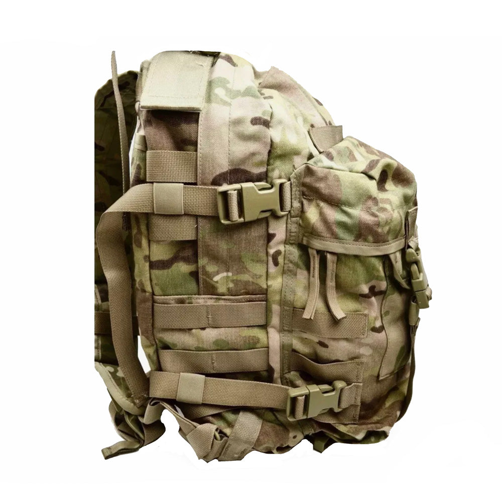 Military OCP Multicam MOLLE II 3-Day Assault Pack Side NSN:8465-01-580-0981