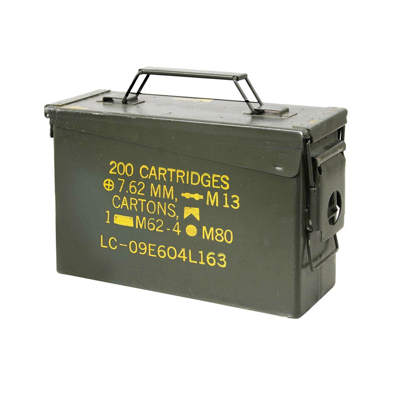 2 - Random Military MREs w/ Grade 1 - 30 Cal Ammo Can - Gift Set!