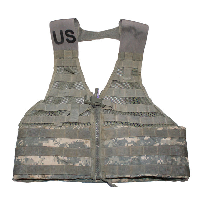 Fighting Load Carrier Vest Woodland Camo, ACU Digital, Desert Camo and Coyote 