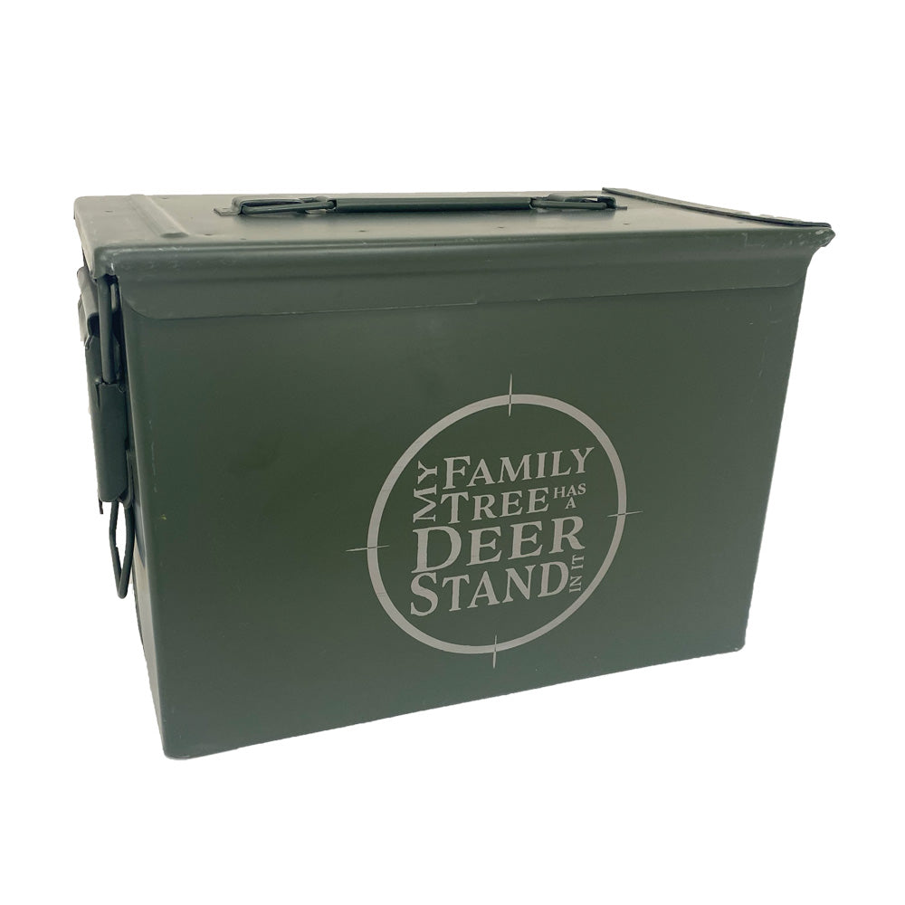 One (1) Laser Engraved "MY FAMILY TREE HAS A DEER STAND IN IT"