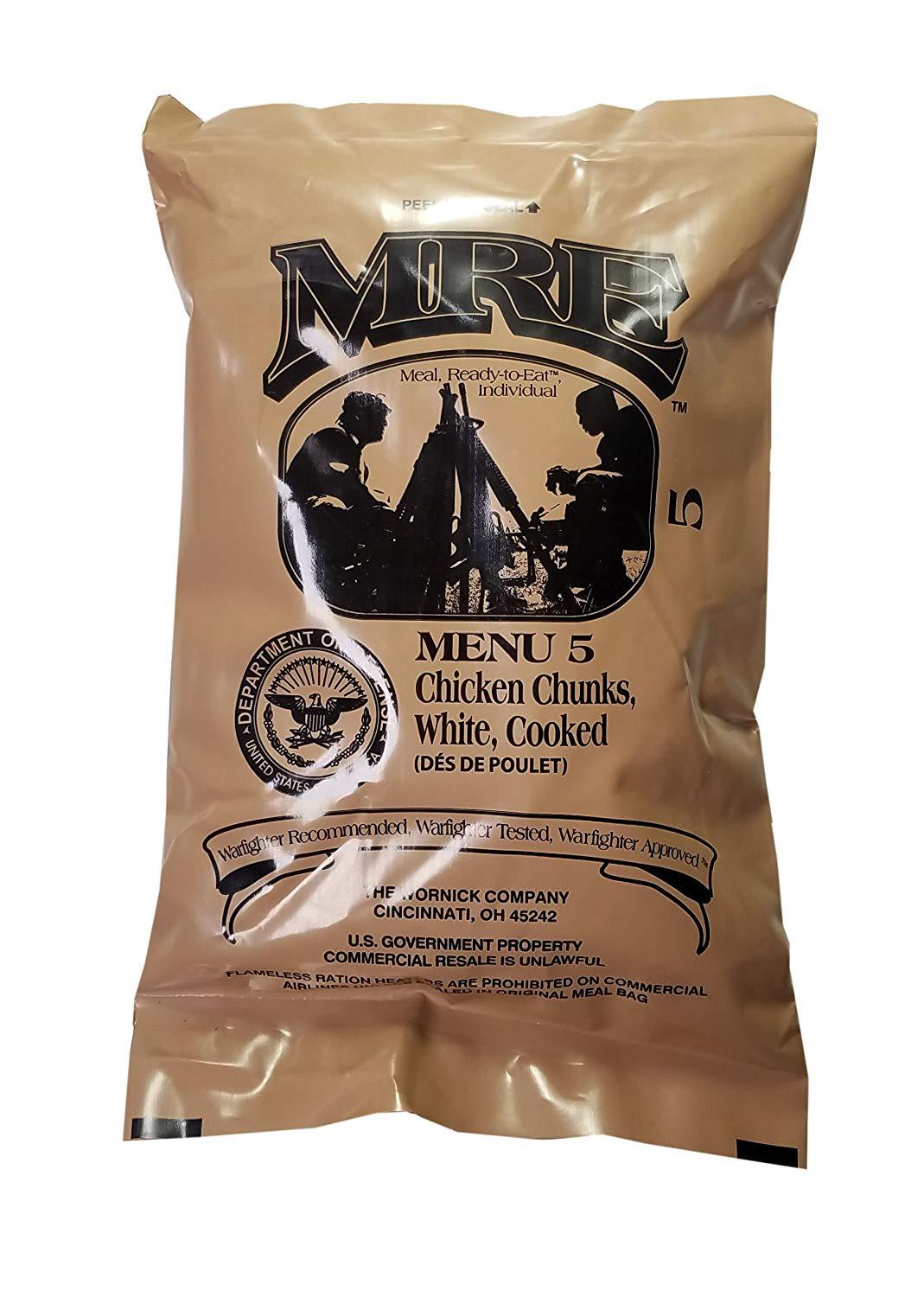 Military MRE Single Meals