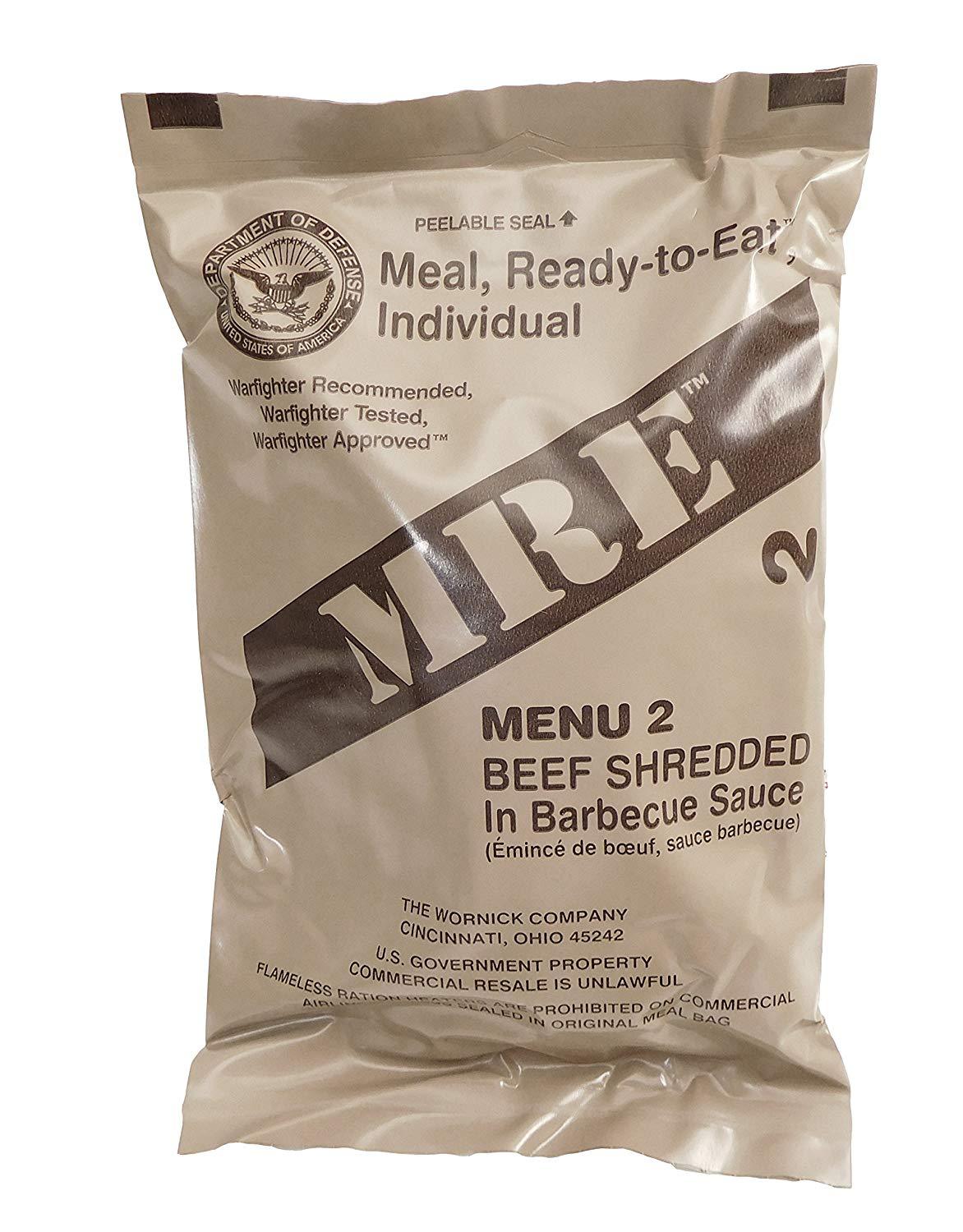 Military MRE Single Meals